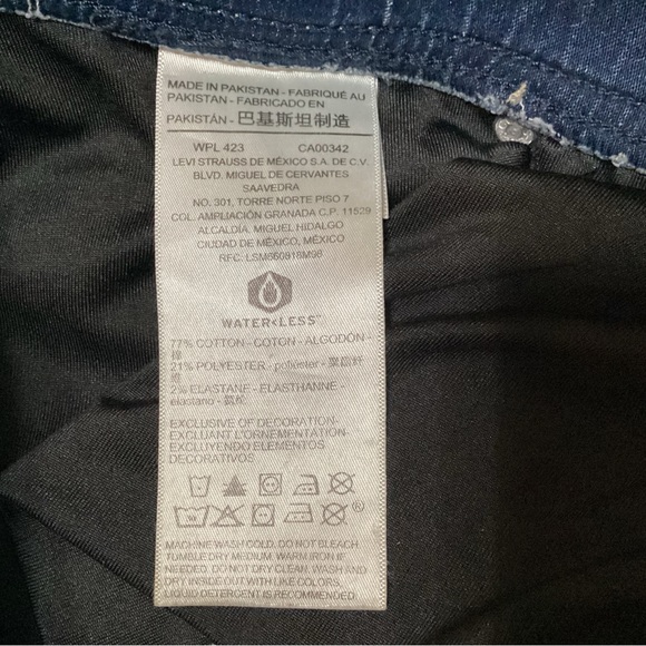 👜Good condition women’s Levi’s Jeans Pull-On Skinny, 16M - #334PP7 - Picture 10 of 11